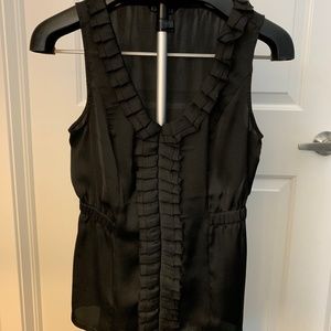 Express silk tank top